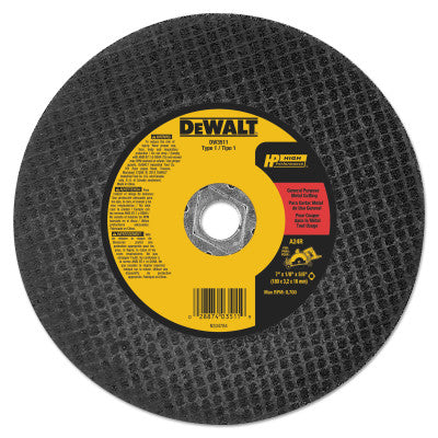 Dewalt DW3511 7" Metal Abrasive Saw Bl (1 Ea)