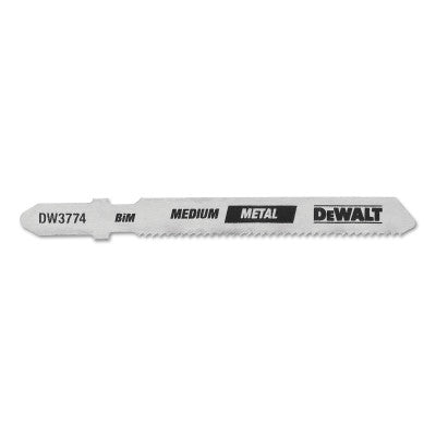 Dewalt DW3774-5 3" 18Tpi Med Metal Cut Cobalt T-Shank J-Saw Bld (5 Ea)