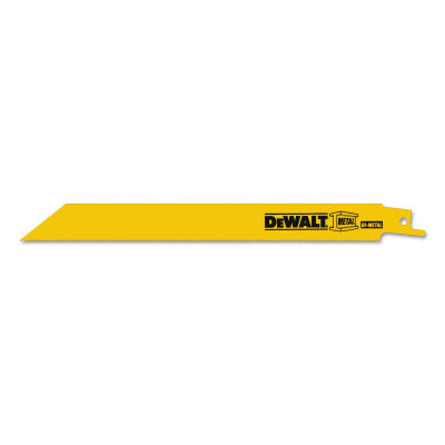 Dewalt DW4813B25 6" 24Tpi Straight Back Bi-Metal Reciprocating Bl (25 Ea)