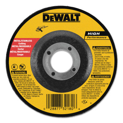 Dewalt DW8420 4"X.045"X5/8" Thin Cutting Wheel (1 Ea)