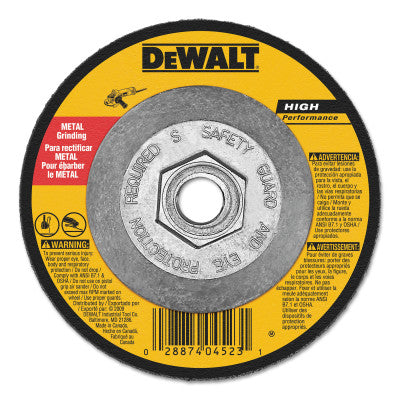 Dewalt DW8753 5" X 3/32" X 5/8"-11 Metal Notching Wheel (1 Ea)