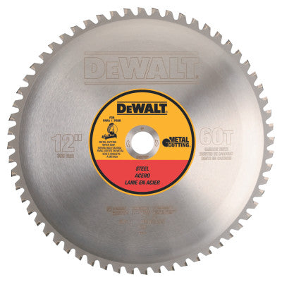 Dewalt DWA7737 12In 60T H-Ga Ferr Mtl Cut 1In Arbor