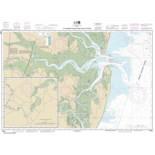 Paradise Clay NO_11504 HISTORICAL NOAA St. Andrew Sound and Satilla River