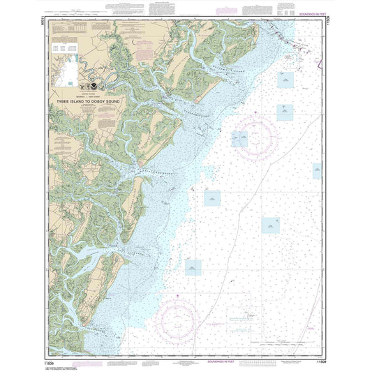 Paradise Clay NO_11509 HISTORICAL NOAA Tybee Island to Doboy Sound