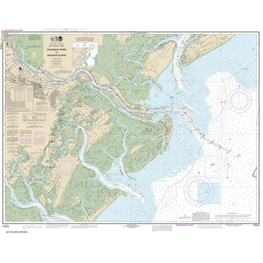 Paradise Clay NO_11512 HISTORICAL NOAA Savannah River and Wassaw Sound