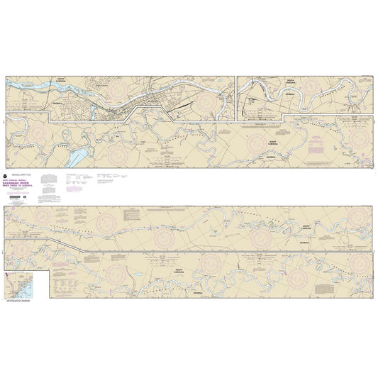 Paradise Clay NO_11515 HISTORICAL NOAA Savannah River Brier Creek to Augusta
