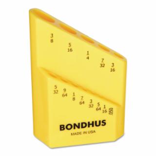 BONDHUS® 18037 Replacement Hex Key Caseonly Holds 13Pc. (1 EA)