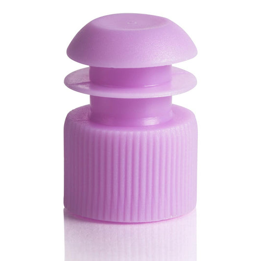 Globe Scientific 116152L Cap Flange Plug 16mm Lavender