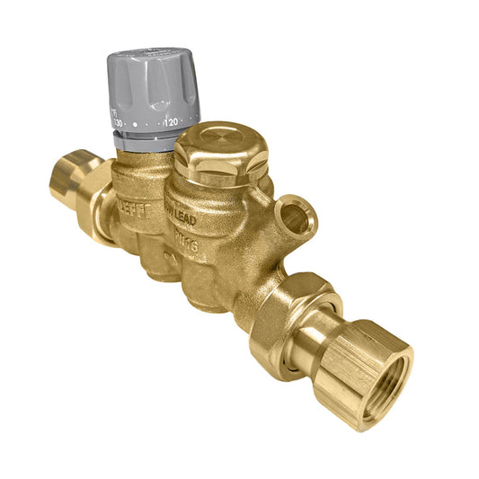 Caleffi 116150AC 002 ThermoSetter™Adjustable Thermal Balancing Valve 3/4" FNPT unions