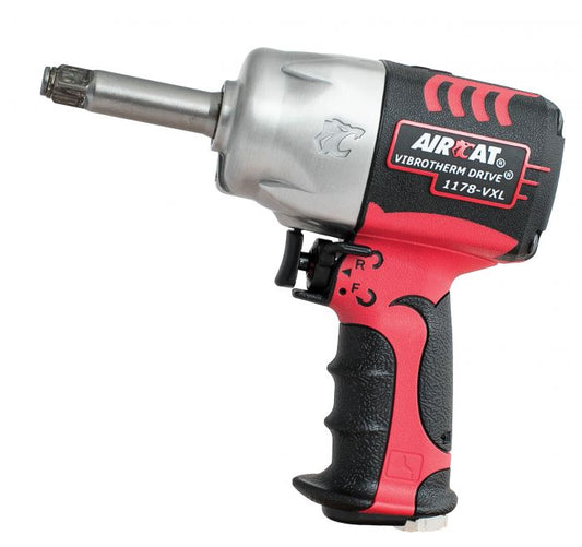 AirCat 1178-VXL-2 1/2" VIBROTHERM DRIVE ™ Impact Wrench w/ 2" ext. Anvil 1300 ft-lb