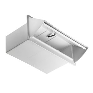 Lambro 117W 3 1/4 Inch X 10 Inch Plastic Exhaust Wall Vent