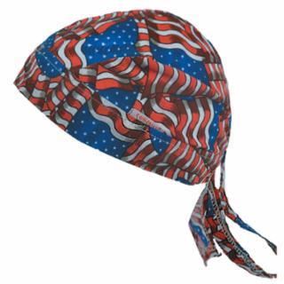 COMEAUX CAPS 7000SS Cc 7000S&S Doo Rag Starsand Stripes