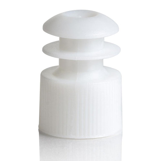Globe Scientific 118127W Cap Flange Plug 12mm White