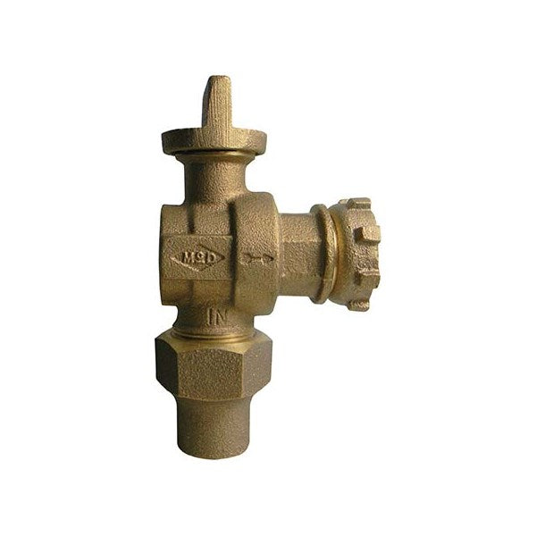 A.Y. McDonald 5139-048 74612By 1X3/4X02 Angle Ball L/Chk Flare X Yoke-Nl