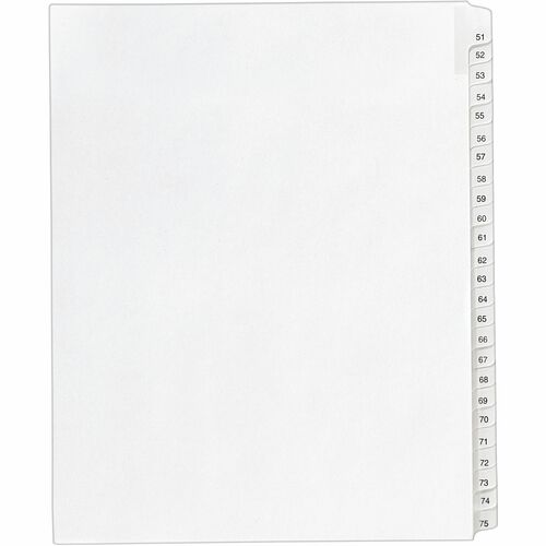 Avery® AVE01703 Avery® Collated Legal Exhibit Dividers - Allstate Style