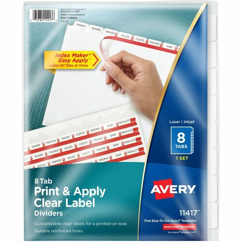 Avery® AVE11417 Avery® Index Maker Index Divider