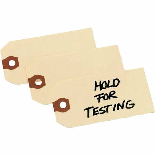 Avery® AVE12303 Avery® Unstrung Shipping Tags, 11.5 pt. Stock, 3-3/4"x1-7/8" , 1,000 Manila Hang Tags