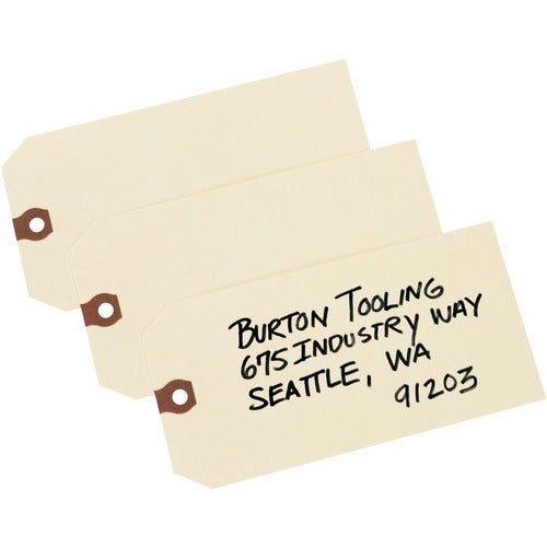 Avery® AVE12308 Avery® Unstrung Shipping Tags, 11.5 pt. Stock, 6-1/4" x 3-1/8" , 1,000 Manila Hang Tags