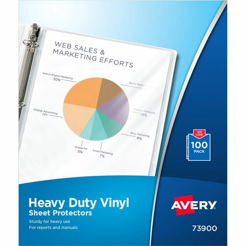 Avery® AVE73900 Avery® Heavy-Duty Sheet Protectors