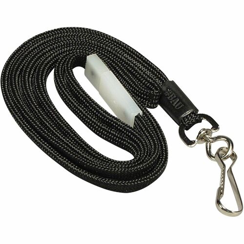 SICURIX BAU65549 Breakaway Lanyard - 36" Length - Black - Nylon