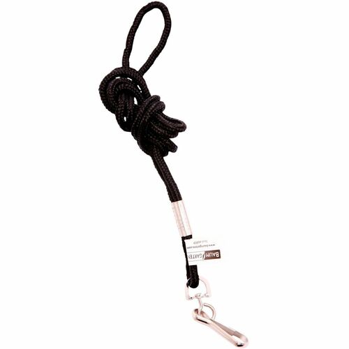 SICURIX BAU68909 Standard Cord Lanyard - 34" Length - Black - Nylon