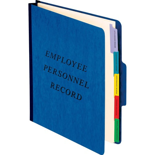 Pendaflex PFXSER1BL 1/3 Tab Cut Letter Recycled Organizer Folder
