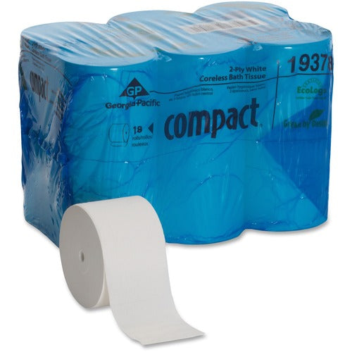 Compact GPC19378 Coreless Recycled Toilet Paper