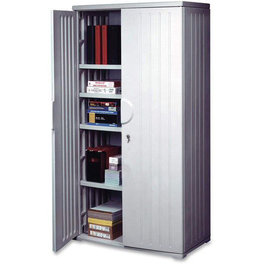 Iceberg ICE92573 Officeworks 4-Shelf Storage Cabinet