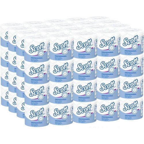 Scott KCC04460 Professional Standard Roll Toilet Paper with Elevated Design