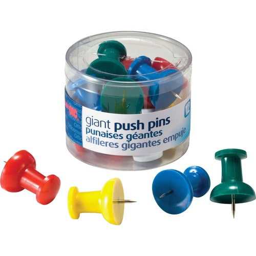 Officemate OIC92902 Giant Push Pins