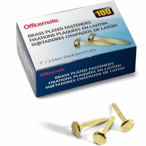 Officemate OIC99814 Round Head Fasteners