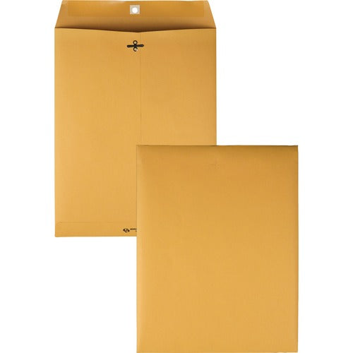 Quality Park QUA37897 Clasp Envelope - Clasp - #97 - 10" Width X 13" Length - 28 Lb - Gummed - Kraft - 100 / Box - Kraft