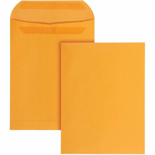 Quality Park QUA43662 Redi-Seal Catalog Envelope - Catalog - #12 1/2 - 9.50" Width X 12.50" Length - 28 Lb - Self-Sealing - Kraft - 250 / Box - Kraft