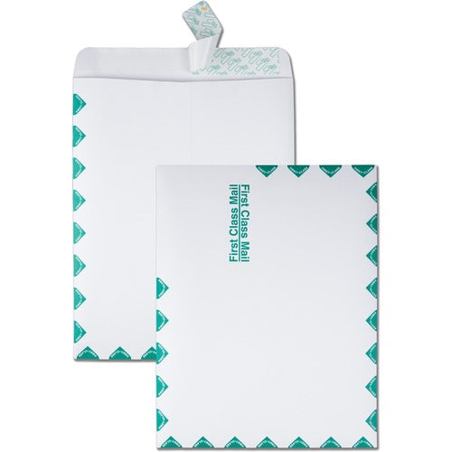 Quality Park QUA44786 Redi-Strip Envelope - First Class Mail - 10" Width X 13" Length - 28 Lb - Peel & Seal - 100 / Box - White