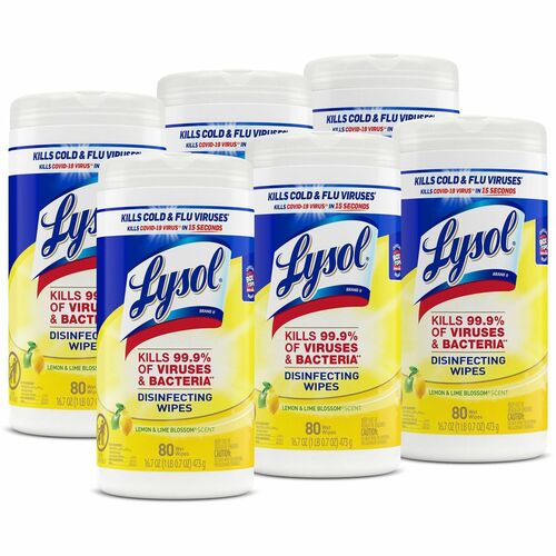 Lysol RAC77182CT Disinfecting Wipes