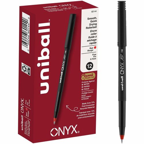 uniball UBC60144 Onyx Rollerball Pens