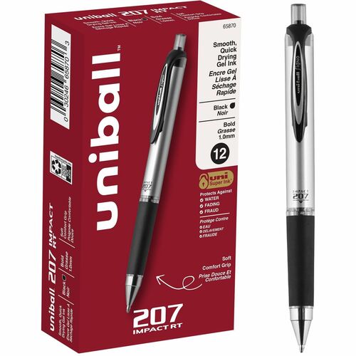 uniball UBC65870 207 Impact RT Gel Pen
