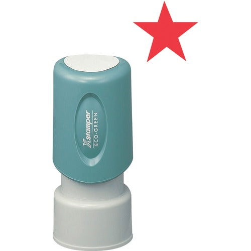 Xstamper XST11309 Pre-Inked Star Shape Stamp