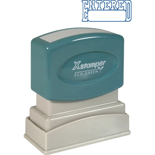 Xstamper XST1205 ENTERED Open Space Title Stamp