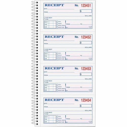 TOPS TOP4161 Oxford Monogram Executive Portfolio - 1/2" Folder Capacity - Letter - 8 1/2" X 11" Sheet Size - 80 Sheet Capacity - 2 Front Pocket(S) - Linen - Black, Gold - 4 / Pack