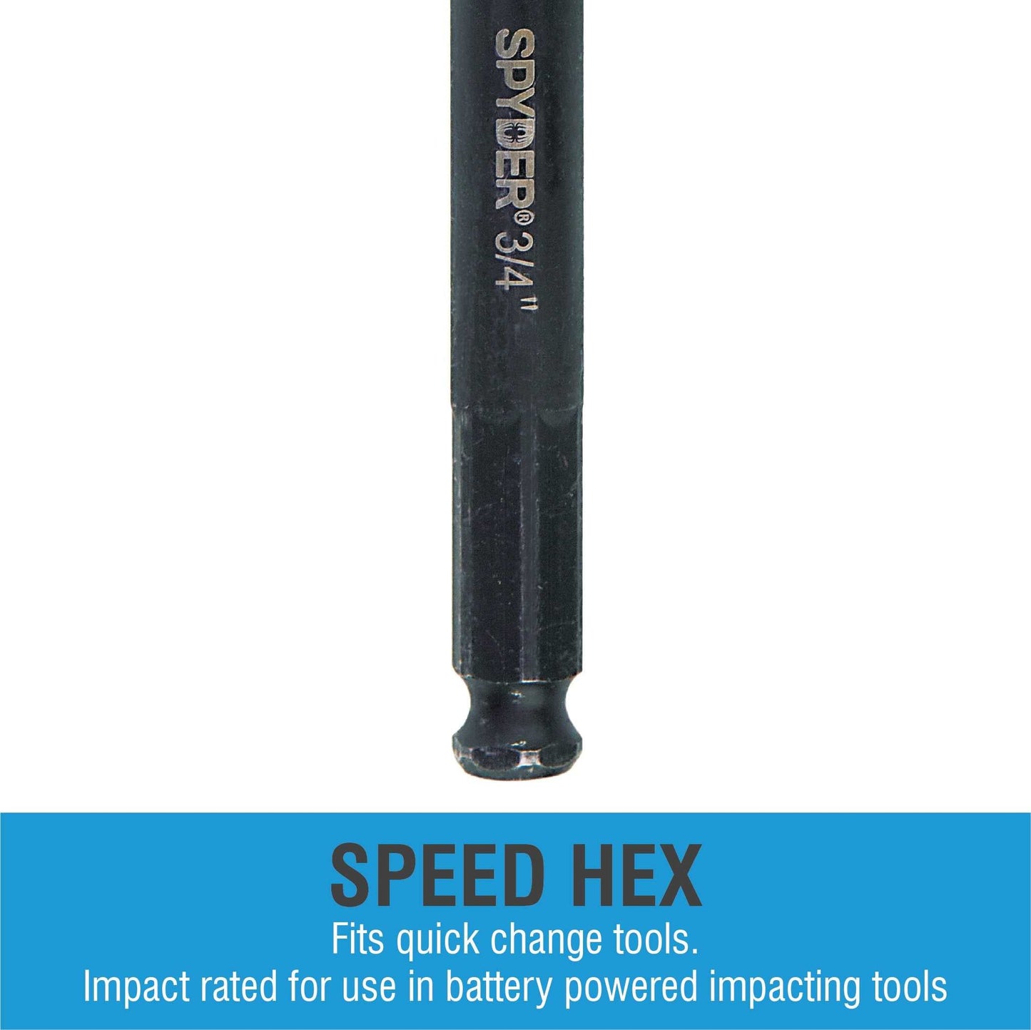 Spyder 12002 Spyder 3/8-In X 6-1/2-In Woodboring Auger Drill Bit