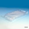 Globe Scientific 120038 Microtest Plate 96-Well U-Bottom PS STERILE Individually Wrapped, CS/50