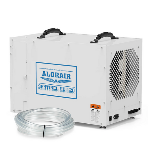 AlorAir Sentinel HDi120 Whole House Dehumidifier, 120 Pints at AHAM, up to 3,300 sq. ft.