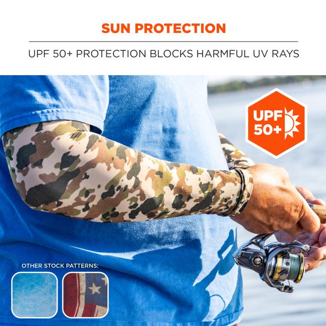 Ergodyne 12194 Chill-Its 6695 Sun Protection Arm Sleeves (Pair)