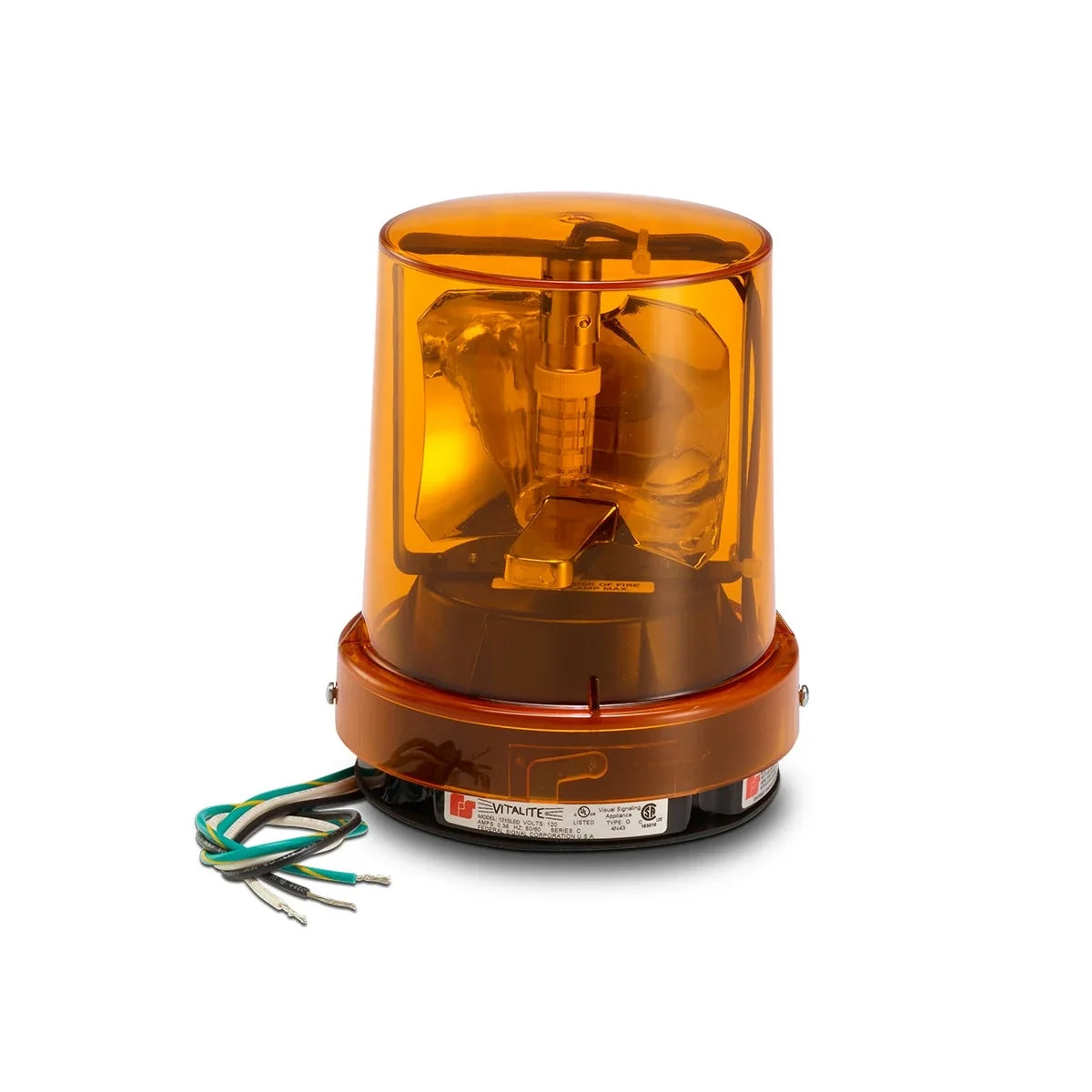 Federal Signal 121ALED-024A Vitalite® LED Rotating Lights, Amber