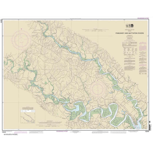Paradise Clay NO_12244 HISTORICAL NOAA Pamunkey And Mattaponi Rivers