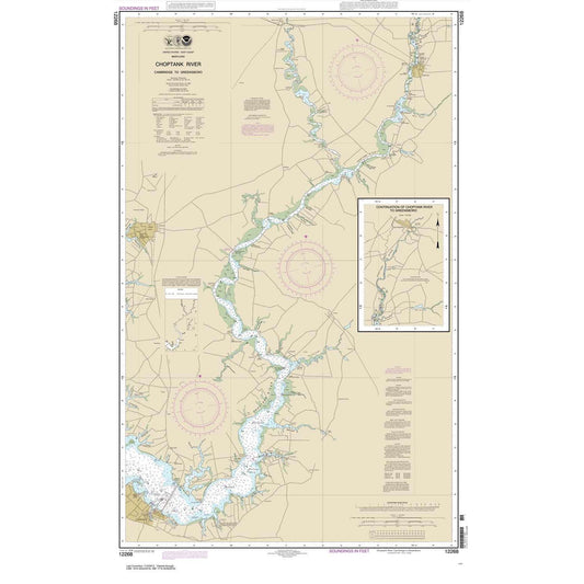 Paradise Clay NO_12268 HISTORICAL NOAA Choptank River Cambridge to Greensboro
