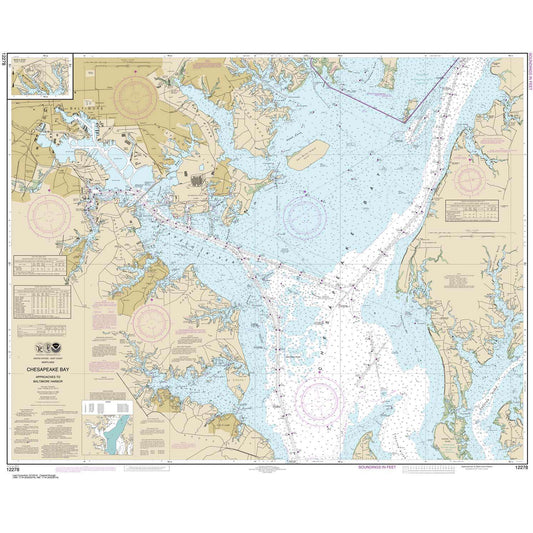 Paradise Clay NO_12278 HISTORICAL NOAA Chesapeake Bay Approaches to Baltimore Harbor