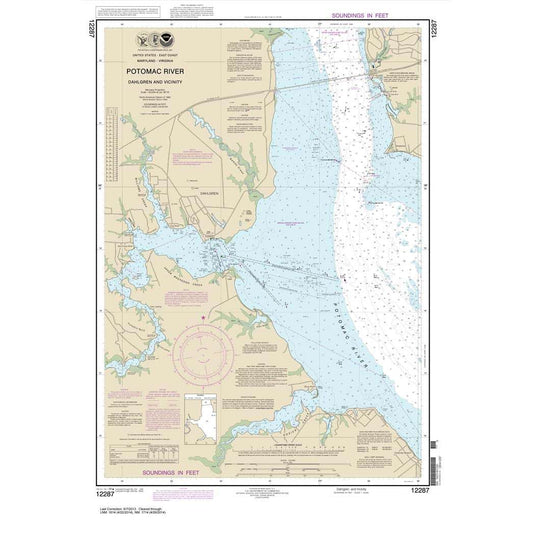 Paradise Clay NO_12287 HISTORICAL NOAA Potomac River Dahlgren and Vicinity