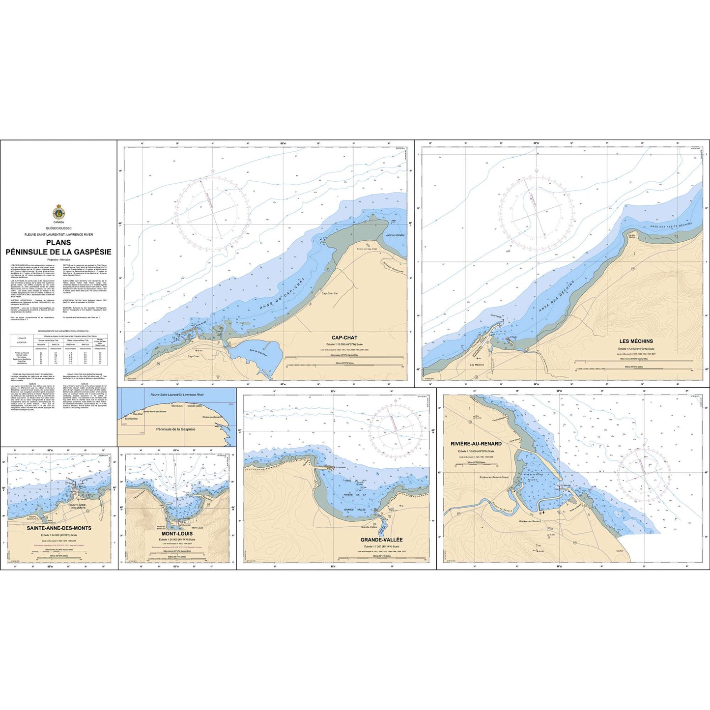 Paradise Clay CAN1230 CHS Plans-Péninsule de la Gaspésie
